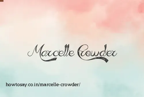 Marcelle Crowder