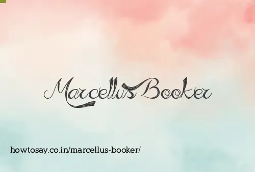 Marcellus Booker
