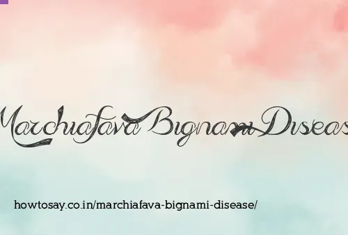 Marchiafava Bignami Disease
