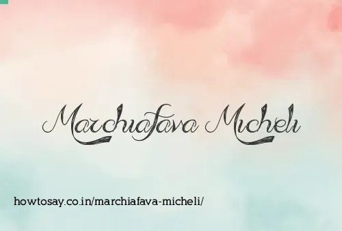 Marchiafava Micheli
