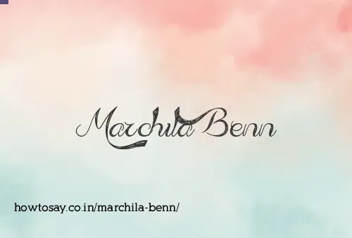 Marchila Benn