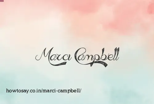Marci Campbell