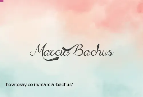 Marcia Bachus