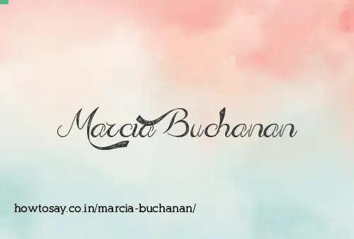 Marcia Buchanan