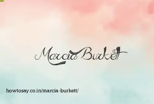 Marcia Burkett
