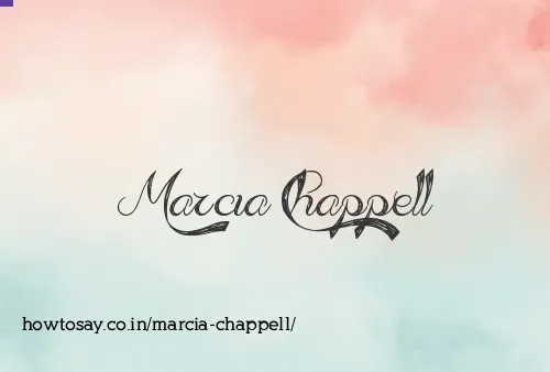 Marcia Chappell