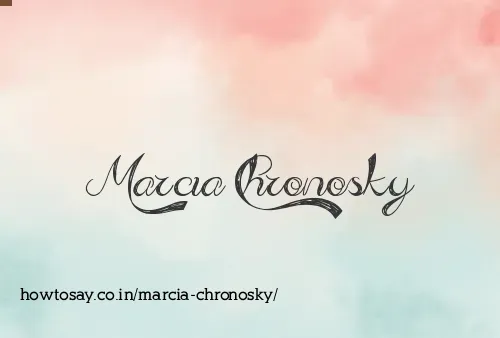 Marcia Chronosky