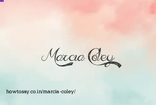 Marcia Coley