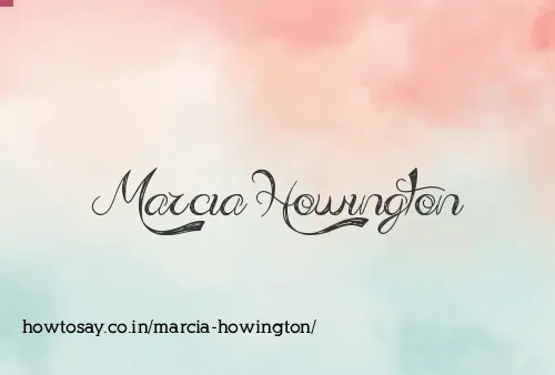 Marcia Howington