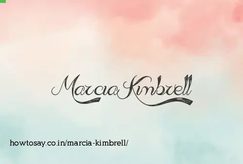 Marcia Kimbrell