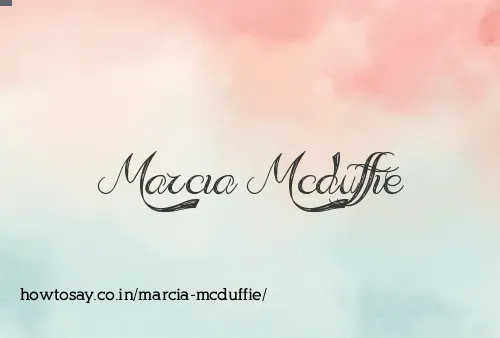 Marcia Mcduffie