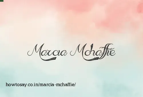 Marcia Mchaffie