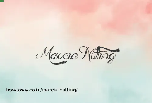 Marcia Nutting