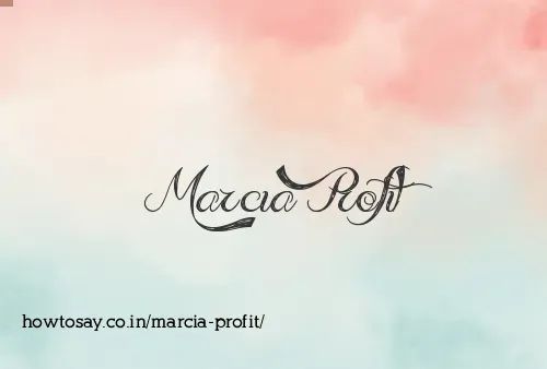 Marcia Profit