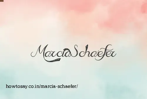 Marcia Schaefer