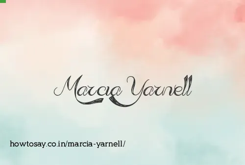 Marcia Yarnell