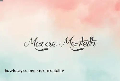Marcie Monteith