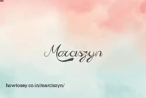 Marciszyn