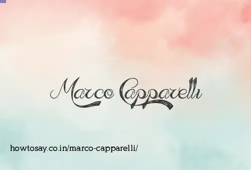 Marco Capparelli
