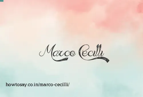 Marco Cecilli