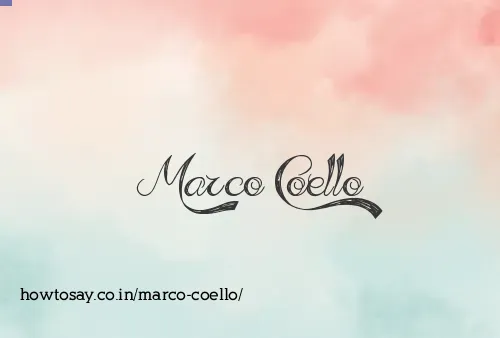 Marco Coello