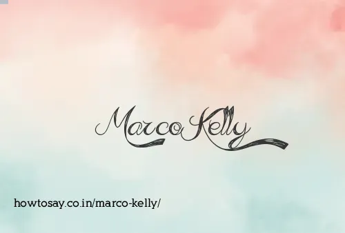 Marco Kelly