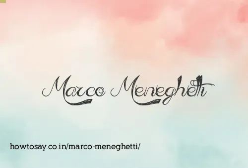 Marco Meneghetti