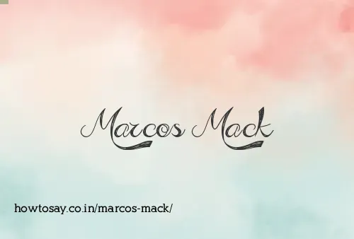 Marcos Mack