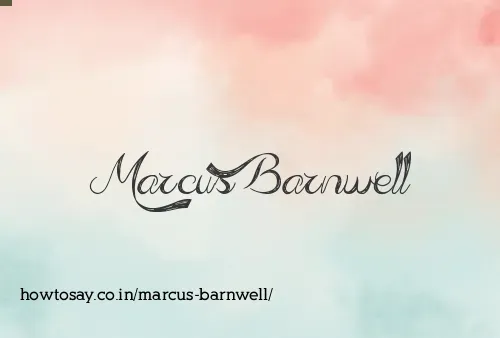 Marcus Barnwell