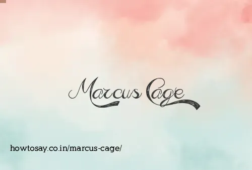 Marcus Cage