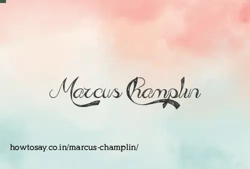 Marcus Champlin
