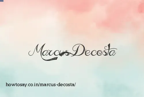 Marcus Decosta