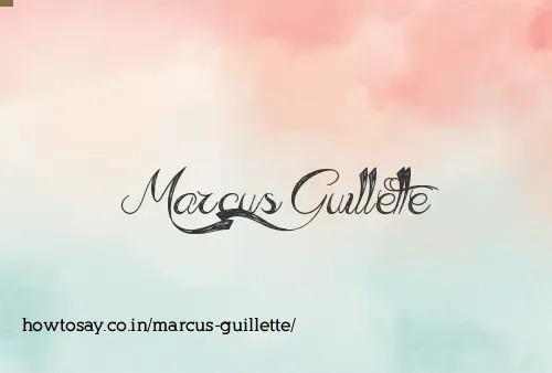 Marcus Guillette