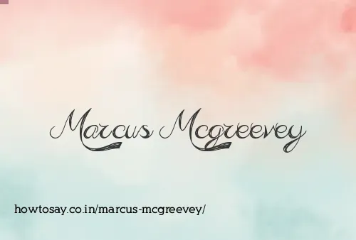 Marcus Mcgreevey