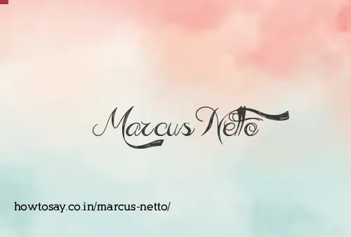 Marcus Netto