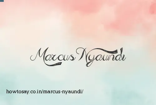 Marcus Nyaundi