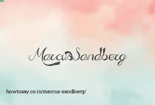 Marcus Sandberg