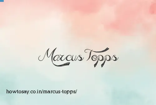 Marcus Topps
