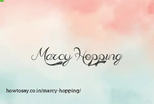 Marcy Hopping