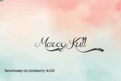 Marcy Krill