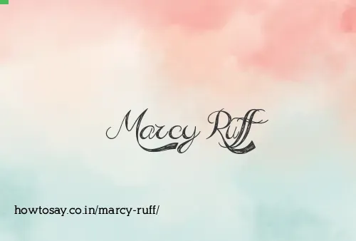 Marcy Ruff