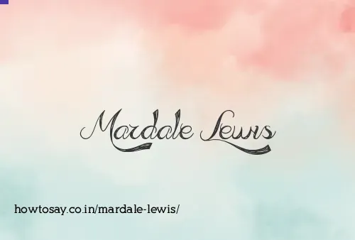 Mardale Lewis