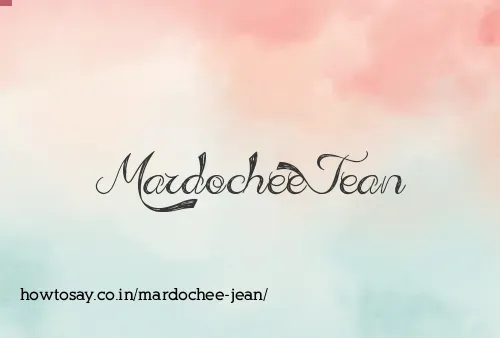 Mardochee Jean