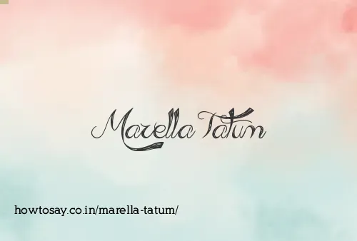 Marella Tatum