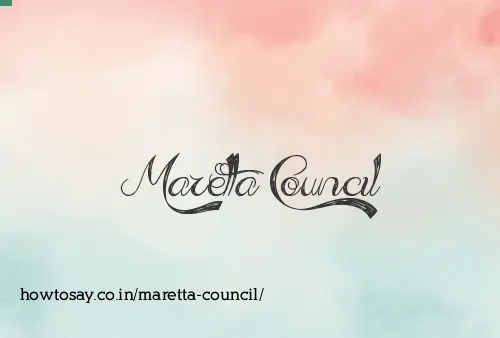 Maretta Council