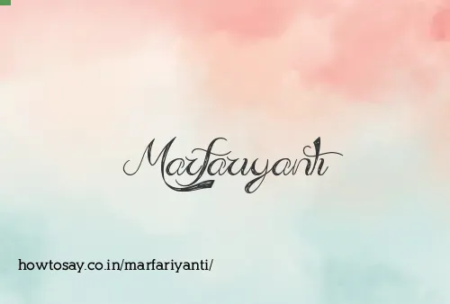 Marfariyanti