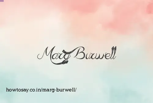 Marg Burwell