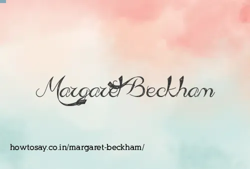 Margaret Beckham