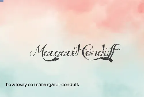 Margaret Conduff