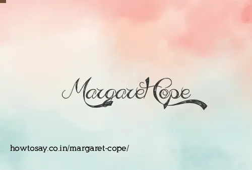 Margaret Cope